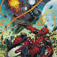 MARVEL COMICS DEADPOOL VOL 5 ISSUE #4 (TODD NAUCK COSMIC GHOST RIDER VS VARIANT COVER) (NOV 2018)