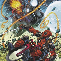 MARVEL COMICS DEADPOOL VOL. 5 ISSUE #4 (TODD NAUCK COSMIC GHOST RIDER VS VARIANT COVER) (NOV 2018) (📌 CONDITION 9.5)