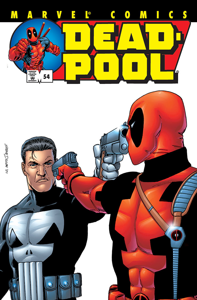 MARVEL COMICS DEADPOOL VOL 1 ISSUE #54 (PUNISHER VS DEADPOOL BATTLE) (DIRECT EDITION) (🔑 KEY ISSUE) (JULY 2001)