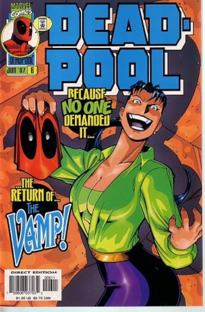 MARVEL COMICS DEADPOOL VOL 1 ISSUE #6 (DIRECT EDITION) (JUNE 1997)