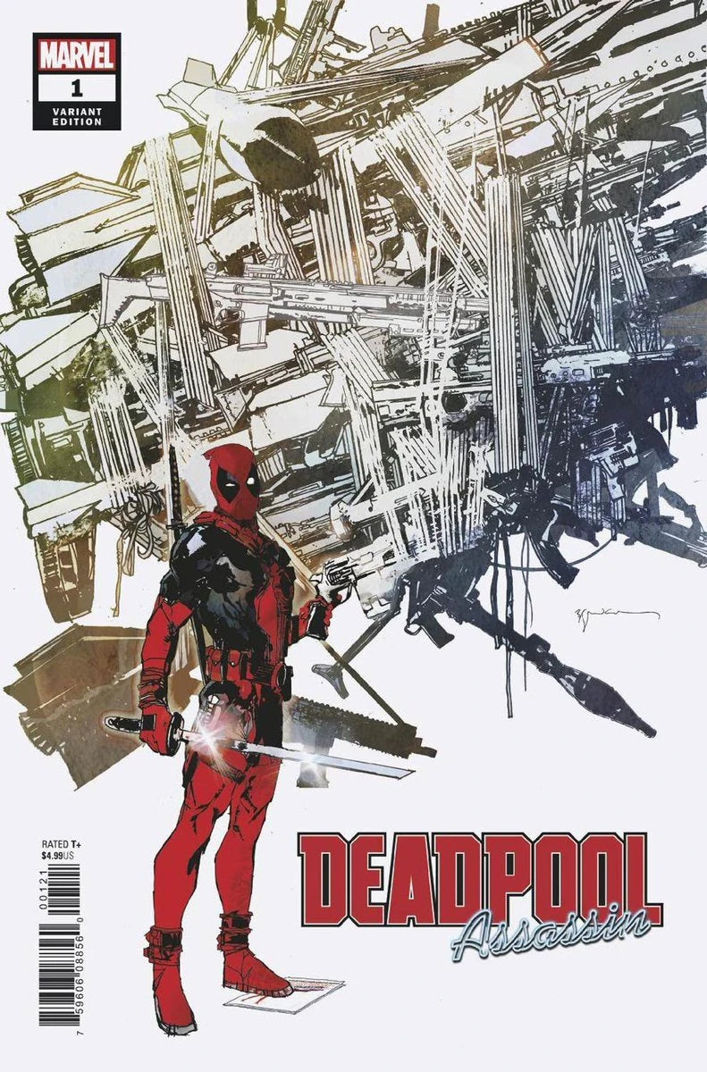 MARVEL COMICS DEADPOOL: ASSASSIN ISSUE #1 (MINI-SERIES) (BILL SIENKIEWICZ VARIANT COVER) (AUG 2018) (📌 CONDITION 9.5)