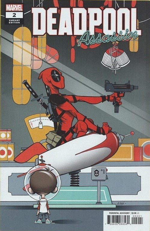 MARVEL COMICS DEADPOOL: ASSASSIN ISSUE #2 (MINI-SERIES) (GUSTAVO DUARTE VARIANT COVER) (AUG 2018) (📌 CONDITION 8.5/9.0)