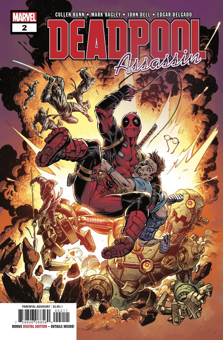 MARVEL COMICS DEADPOOL: ASSASSIN ISSUE #2 (MINI-SERIES) (AUG 2018) (📌 CONDITION 8.5/9.0)