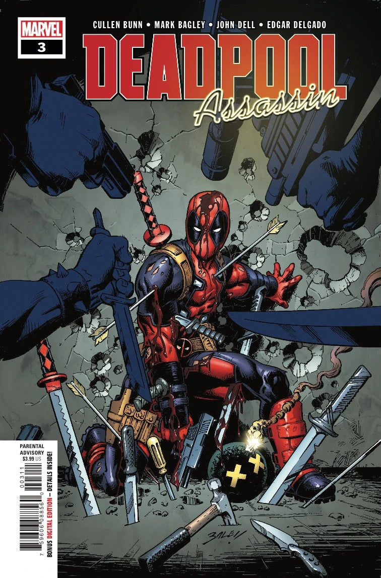 MARVEL COMICS DEADPOOL: ASSASSIN ISSUE #3 (MINI-SERIES) (SEPT 2018) (📌 CONDITION 9.5)