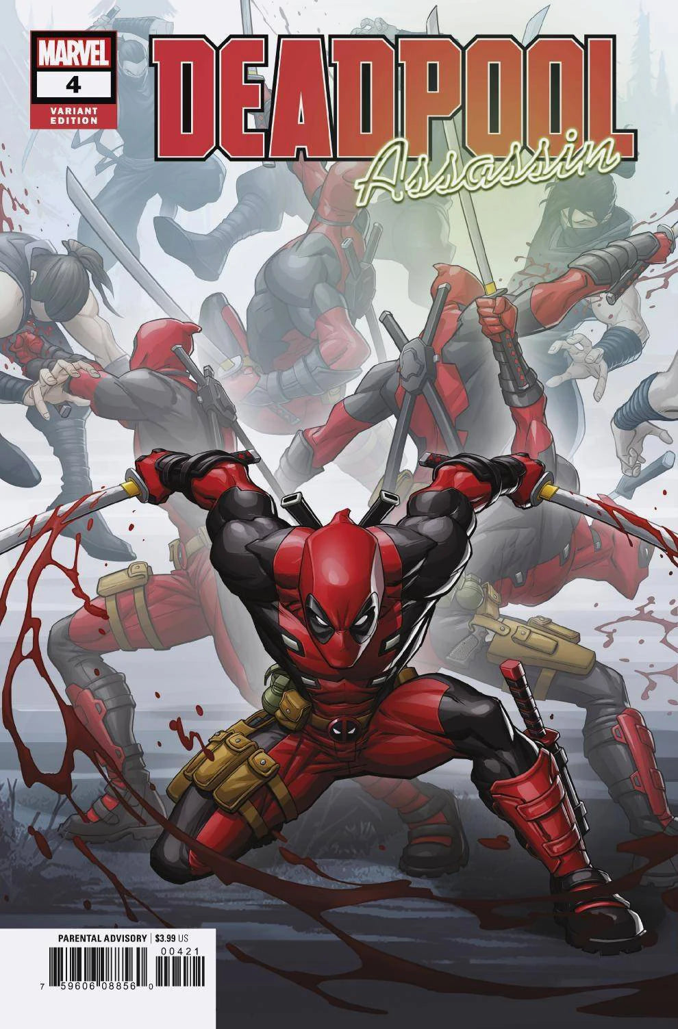 MARVEL COMICS DEADPOOL: ASSASSIN ISSUE #4 (MINI-SERIES) (PATRICK BROWN VARIANT COVER) (SEPT 2018) (📌 CONDITION 8.5/9.0)