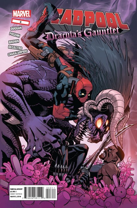 MARVEL COMICS DEADPOOL: DRACULA'S GAUNTLET ISSUE #3 (MINI-SERIES) (SEPT 2014)