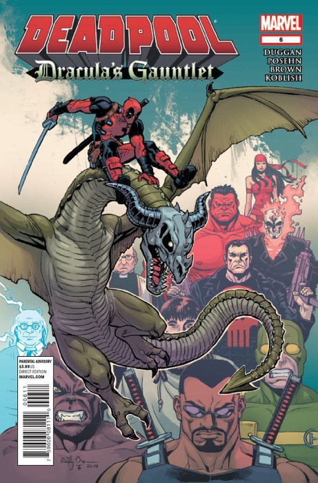 MARVEL COMICS DEADPOOL: DRACULA'S GAUNTLET ISSUE #6 (MINI-SERIES) (OCT 2014)