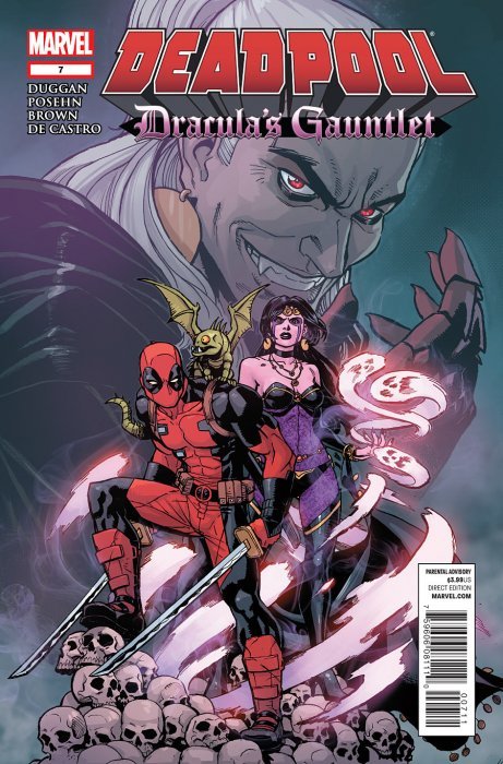 MARVEL COMICS DEADPOOL: DRACULA'S GAUNTLET ISSUE #7 (MINI-SERIES) (OCT 2014)