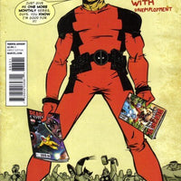 MARVEL COMICS DEADPOOL TEAM-UP ISSUE #883 (W/ UNEMPLOYMENT) (SKOTTIE YOUNG GIANT DEADPOOL HOLDING COMICS VARIANT COVER) (MAY 2011)
