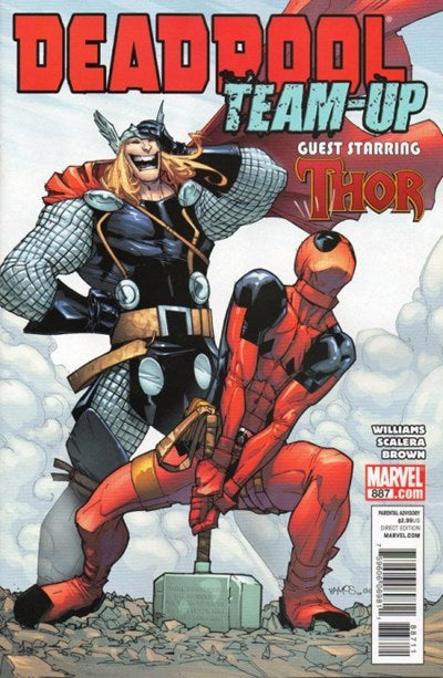 MARVEL COMICS DEADPOOL TEAM-UP ISSUE #887 (GUEST STARRING THOR) (JAN 2011)