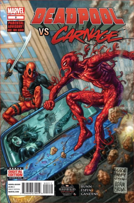 MARVEL COMICS DEADPOOL VS. CARNAGE ISSUE #2 (MINI-SERIES) (JUNE 2014)