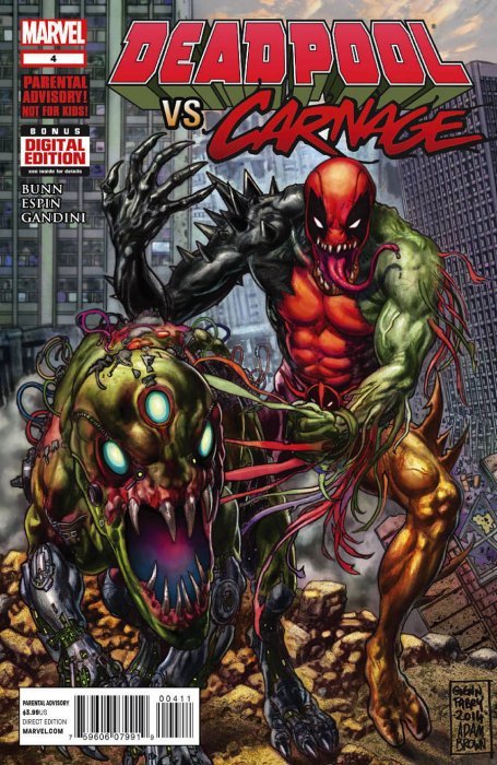 MARVEL COMICS DEADPOOL VS. CARNAGE ISSUE #4 (MINI-SERIES) (AUG 2014)