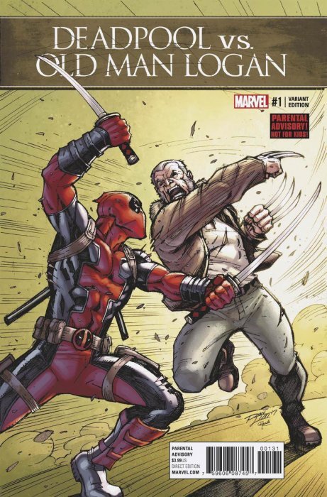 MARVEL COMICS DEADPOOL VS. OLD MAN LOGAN ISSUE #1 VOL #1 (RON LIM VARIANT COVER) (DEC 2017)