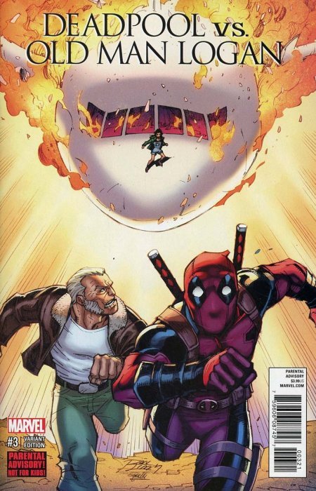 MARVEL COMICS DEADPOOL VS. OLD MAN LOGAN ISSUE #3 VOL #1 (RON LIM VARIANT COVER) (FEB 2018)