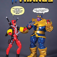 MARVEL COMICS DEADPOOL VS. THANOS ISSUE #1 (MINI-SERIES) (AXEL ALONSO ACTION FIGURE VARIANT COVER) (NOV 2015) (📌 CONDITION 7.5/8.0)