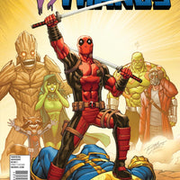 MARVEL COMICS DEADPOOL VS. THANOS ISSUE #4 (RON LIM VARIANT COVER) (MINI-SERIES) (DEC 2015) (📌 CONDITION 8.5/9.0)