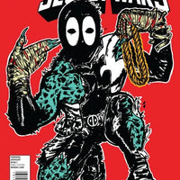 MARVEL COMICS DEADPOOL'S SECRET SECRET WARS ISSUE #1 (NICK GANZIN ALBUM ARTIST VARIANT COVER) (MINI SERIES) (JULY 2015)