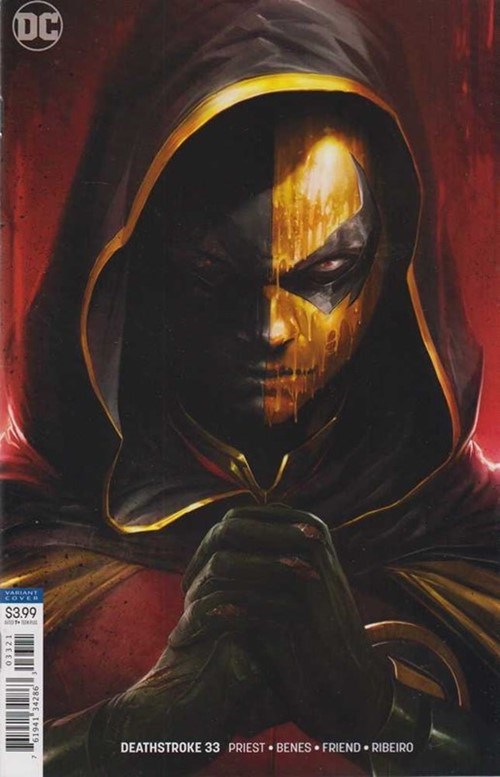 DC COMICS DEATHSTROKE ISSUE #33 VOL #4 (FRANCESCO MATTINA VARIANT COVER) (SEPT 2018)