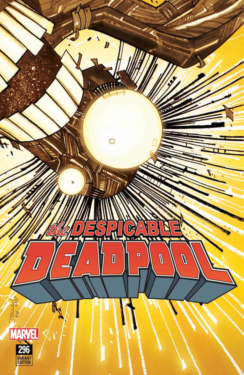 MARVEL COMICS THE DESPICABLE DEADPOOL VOL. 1 ISSUE #296 (DECLAN SHALVEY NEW MUTANTS VARIANT COVER) (MAY 2018) (📌 CONDITION 9.5)