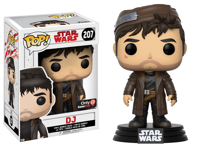 DJ #207 (GAMESTOP EXCLUSIVE STICKER) (STAR WARS) FUNKO POP