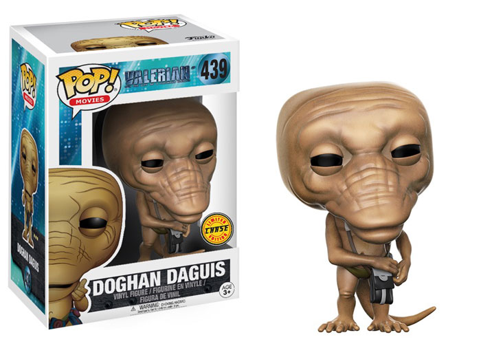 FUNKO POP! MOVIES VALERIAN: DOGHAN DAGUIS W/ BLACK BAG #439 (CHASE)