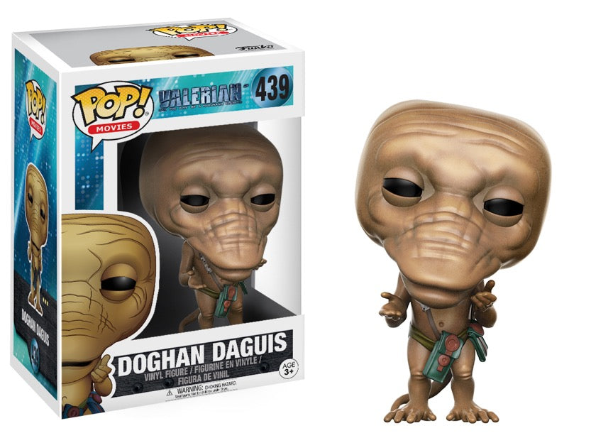 FUNKO POP! MOVIES VALERIAN: DOGHAN DAGUIS W/ GREEN BAG #439