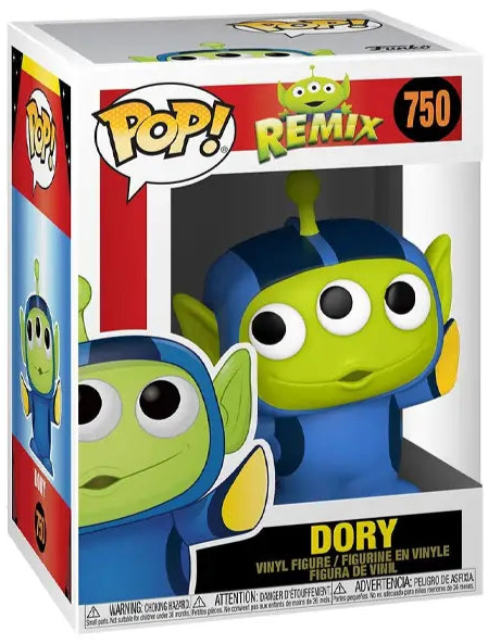 FUNKO POP! DISNEY TOY STORY / FINDING NEMO: ALIEN AS DORY (REMIX) #750