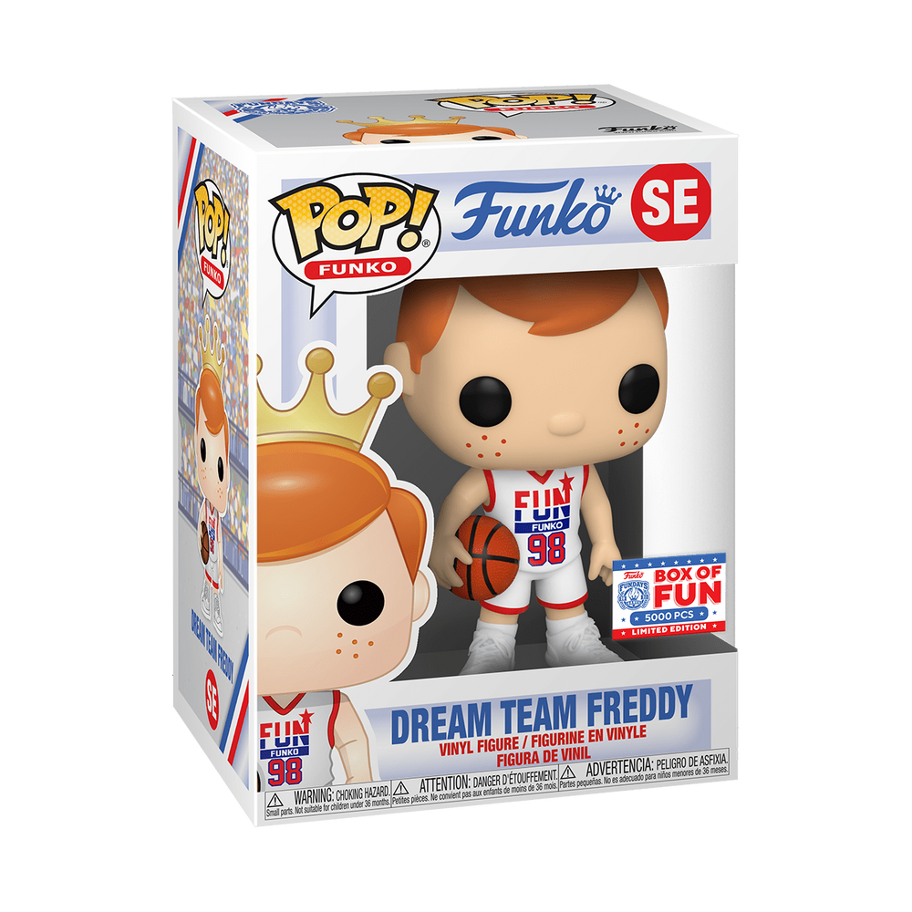 DREAM TEAM FREDDY #SE (LE 5,000) (2021 BOX OF FUN EXCLUSIVE STICKER) (FREDDY FUNKO) (BASKETBALL) FUNKO POP