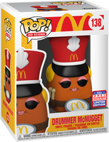 
              FUNKO POP! AD ICONS MCDONALD'S: DRUMMER MCNUGGET #138 (2021 SUMMER CONVENTION STICKER)
            