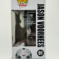 FUNKO POP! MOVIES FRIDAY THE 13TH: GLOW JASON VOORHEES #01 (BLUE GLOW CHASE) (ERROR CHASE STICKER RELEASE) (JJL 170301) (📌 CONDITION 6.0/6.5)