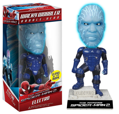 FUNKO WACKY WOBBLER! THE AMAZING SPIDER-MAN 2: ELECTRO (GLOW)