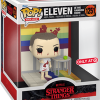 FUNKO POP! TELEVISION STRANGER THINGS: ELEVEN IN THE RAINBOW ROOM #1251 (DELUXE) (6 INCH) (TARGET EXCLUSIVE STICKER)