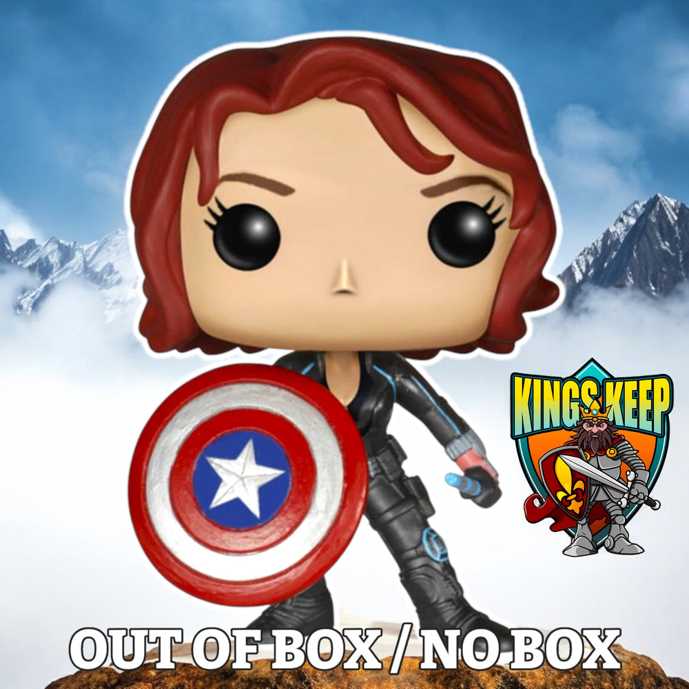 FUNKO POP! MARVEL AVENGERS AGE OF ULTRON: BLACK WIDOW #103 (MISSING STAND / OUT OF BOX / NO BOX) (GAMESTOP EXCLUSIVE) (📌 CONDITION 8.0)