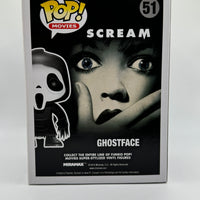 FUNKO POP! MOVIES SCREAM: GHOSTFACE #51 (2014 ONE WORD RELEASE) (📌 CONDITION 9.0 / 9.5)