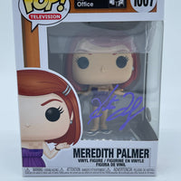 FUNKO POP! TELEVISION THE OFFICE: MEREDITH PALMER #1007 (AUTOGRAPHED/SIGNED BY KATE FLANNERY) (JSA COA)