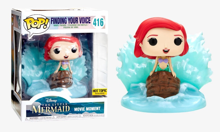 Funko Pop The Little Mermaid discount Finding Your Voice #416 HT Exclusive NEVER BEEN OOB