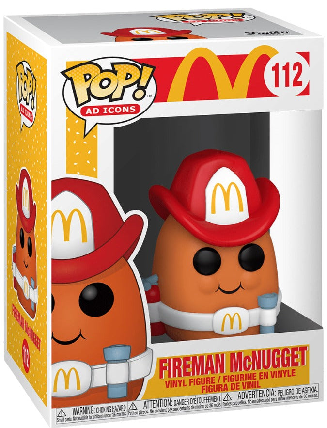 FUNKO POP! AD ICONS MCDONALDS: FIREMAN MCNUGGET #112