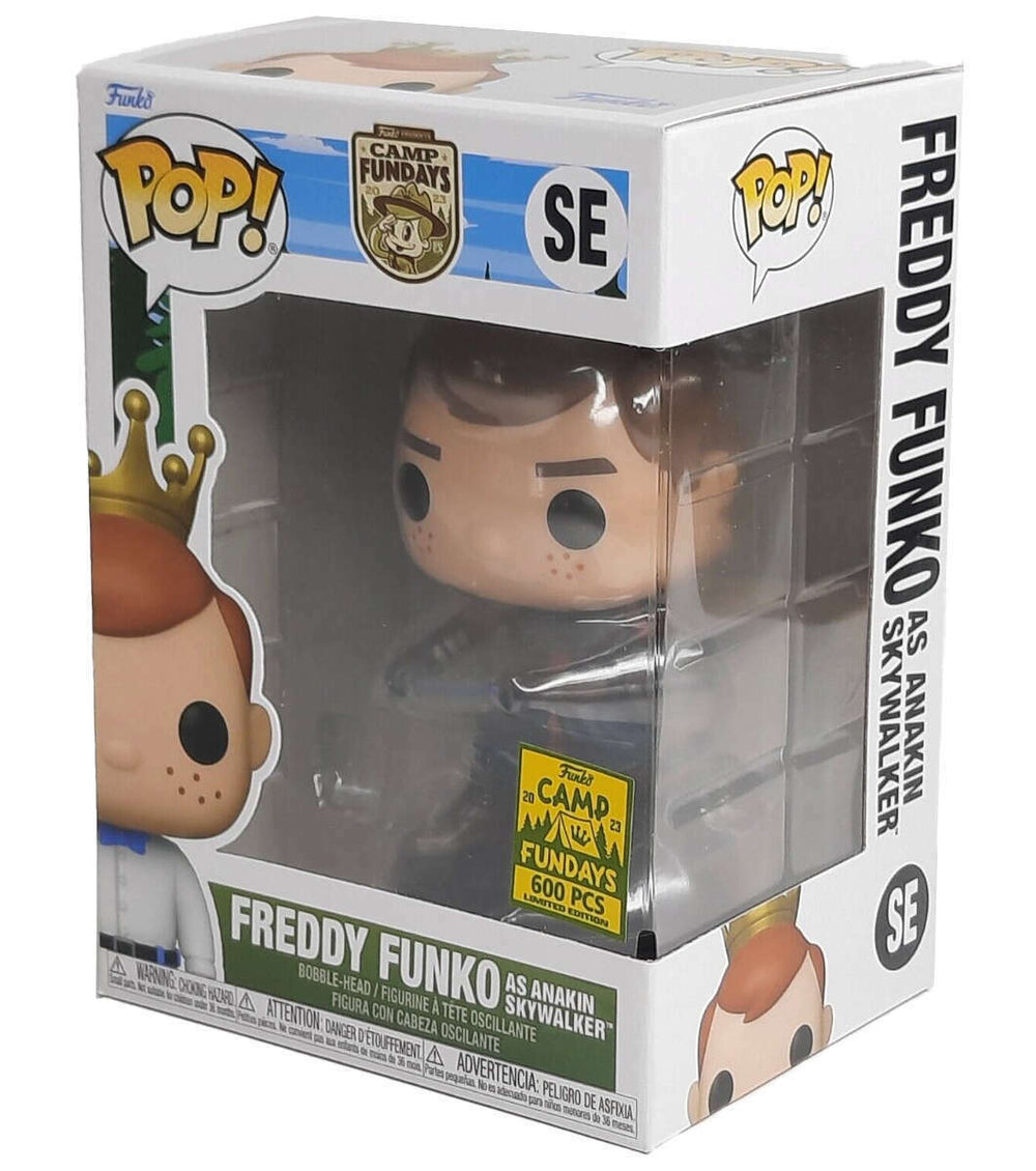 FUNKO POP! STAR WARS FREDDY FUNKO AS ANAKIN SKYWALKER #SE (LE 600) (2023 CAMP FUNDAYS EVENT EXCLUSIVE STICKER)