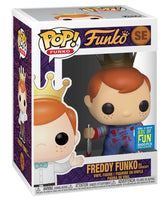 
              FUNKO POP! FREDDY FUNKO: FREDDY FUNKO AS CHUCKY #SE (BLOODY) (LE 3000) (2019 BOX OF FUN EXCLUSIVE STICKER)
            