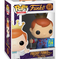 FUNKO POP! FREDDY FUNKO / CHILD'S PLAY 2: BLOODY FREDDY FUNKO AS CHUCKY #SE (LE 3000) (2019 BOX OF FUN EXCLUSIVE STICKER) (📌 CONDITION 8.5/9.0)