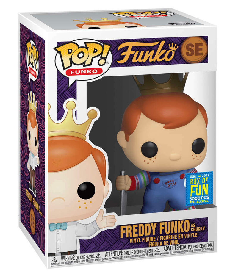 Funko Pop! Freddy Funko as Batman, deals Carnage, and Russell