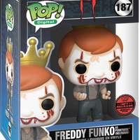 FUNKO POP! DIGITAL MOVIES IT SERIES 1: FREDDY FUNKO AS PENNYWISE (MELTDOWN) #187 (LE 2500) (ROYALTY NFT)