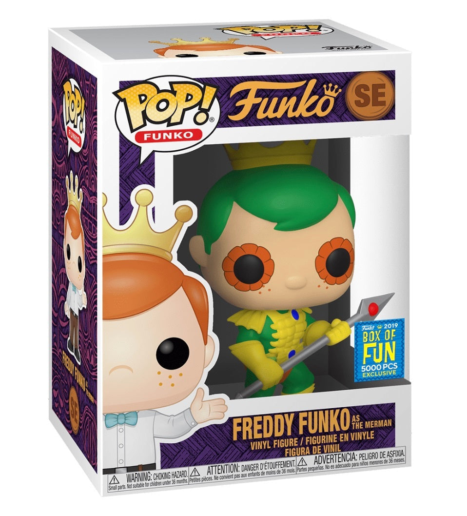 FREDDY FUNKO AS MERMAN #SE (2019 BOX OF FUN) (LE 5000) FUNKO POP