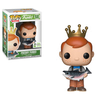 
              FUNKO POP! FREDDY FUNKO: FREDDY FUNKO HOLDING FISH #SE (BROWN PANTS) (LE 1,000) (2019 ECCC EXCLUSIVE STICKER)
            