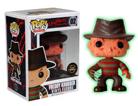 
              FUNKO POP! MOVIES A NIGHTMARE ON ELM STREET: GLOW FREDDY KRUEGER #02 (GLOW CHASE) (1ST RELEASE / 1 LANGUAGE / LARGE FONT RELEASE) (JJL 141016) (📌 CONDITION 8.0/8.5)
            