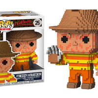 FUNKO POP! MOVIES A NIGHTMARE ON ELM STREET: NES COLORS FREDDY KRUEGER (8-BIT) #25 (GAMESTOP EXCLUSIVE STICKER) (📌 CONDITION 8.5)