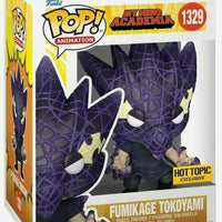 FUNKO POP! ANIMATION MY HERO ACADEMIA: FUMIKAGE TOKOYAMI #1329 (HOT TOPIC EXCLUSIVE STICKER)