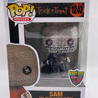 FUNKO POP CUSTOM! MOVIES TRICK R TREAT: SAM #1242 (SKETCH VARIANT) (LE 1) (THE KING'S KEEP EXCLUSIVE)