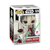 FUNKO POP! STAR WARS GENERAL GRIEVOUS #129 (2023 RELEASE) (WALGREENS EXCLUSIVE STICKER)