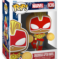 FUNKO POP! MARVEL GINGERBREAD CAPTAIN MARVEL #936